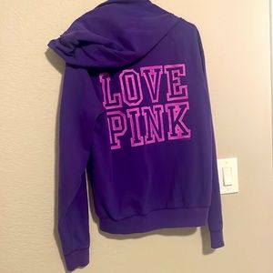 Victoria Secret PINK zip up hoodie